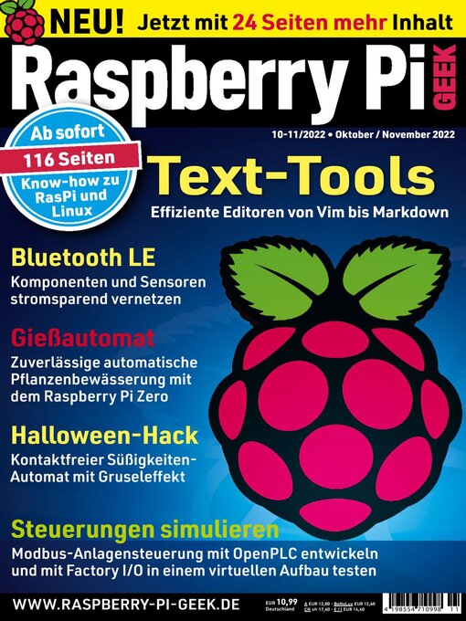 Title details for Raspberry Pi Geek by Computec Media GmbH - Available